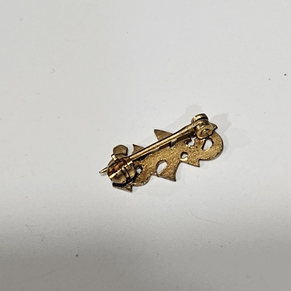 Phi Kappa Psi (Greek Letters) - Vintage Gold Lapel Pin - Picture 2 of 8